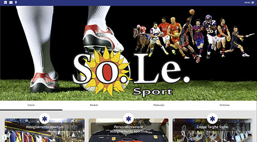 Sole Sport - Vendita Abbigliamento Sportivo e da Lavoro